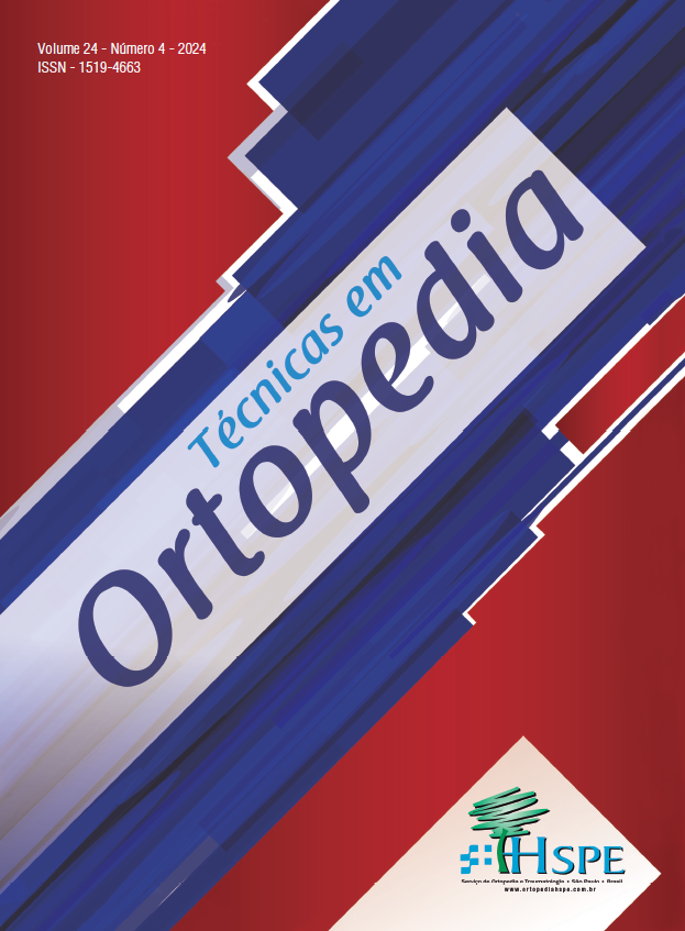 					Visualizar v. 24 n. 4 (2024): Técnicas em Ortopedia
				